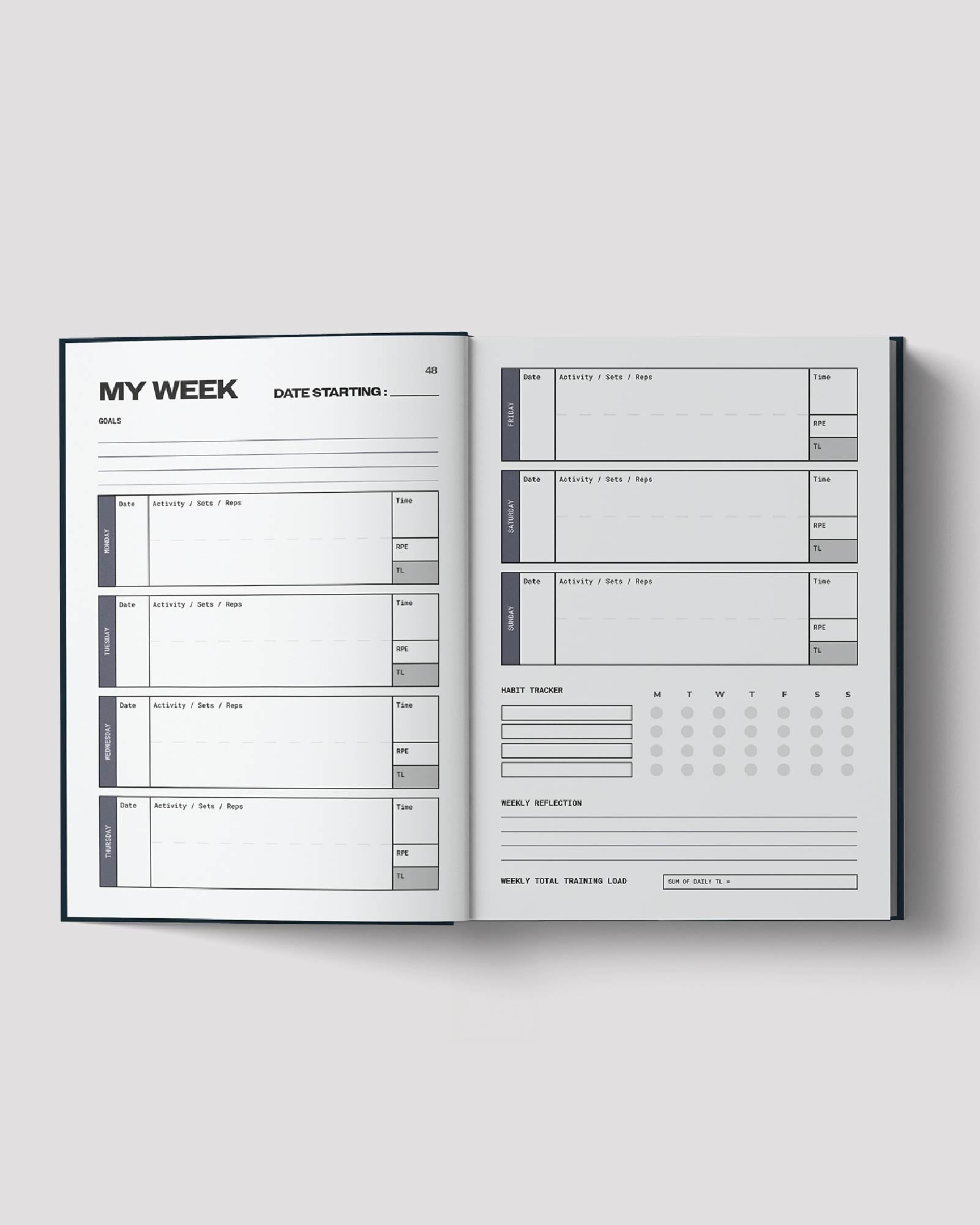 The Pursuit Training Journal