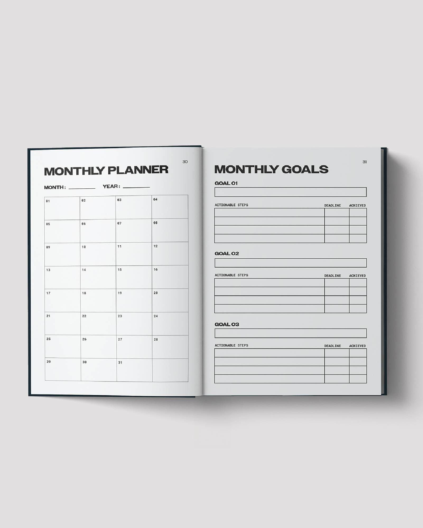 The Pursuit Training Journal